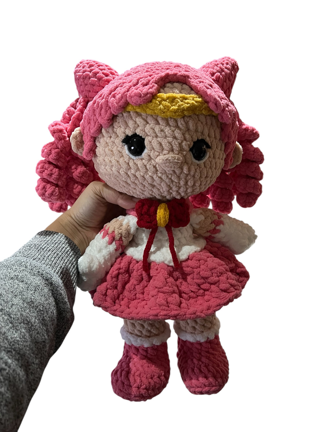 Large Magical Pink Moon Warrior Plushie